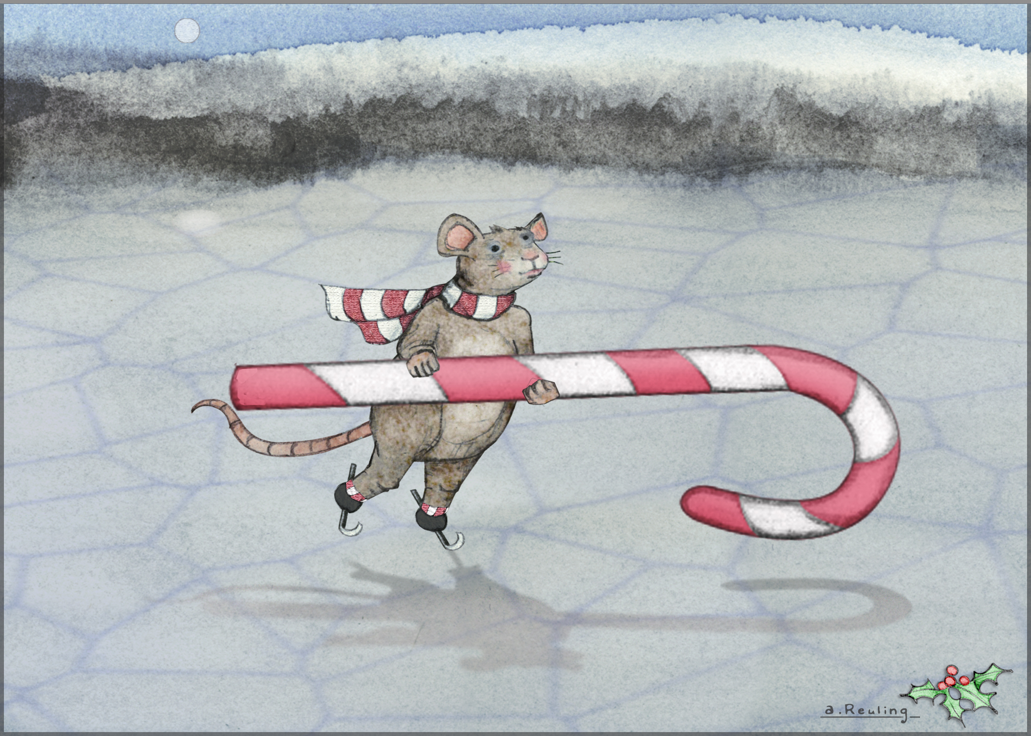 Candy Cane Mouse